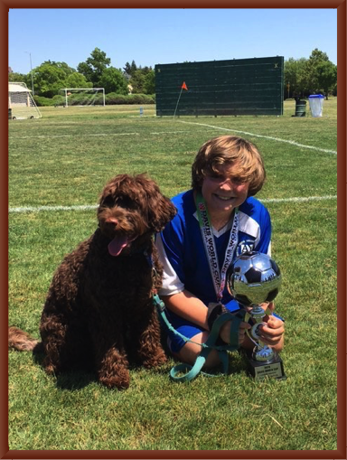 Payton Coaches The Winning Soccer Team